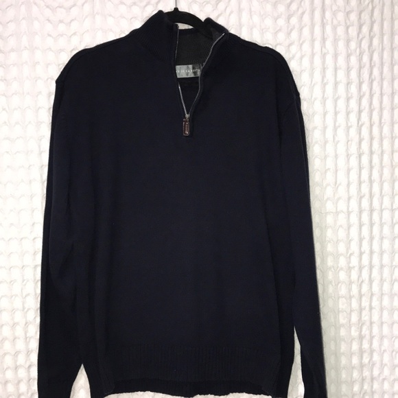 Men’s Oscar De LaRenta 3/4 Zip Sweater XL - Picture 1 of 6